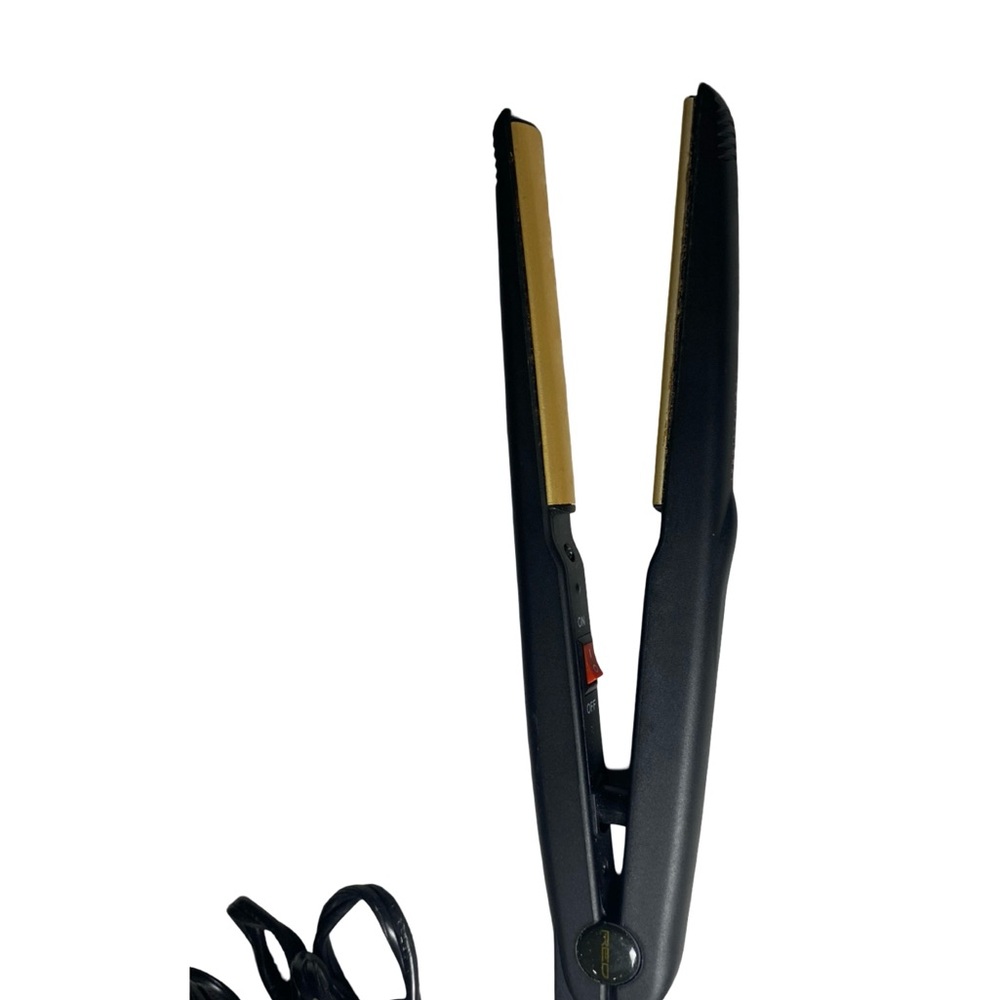 Red ceramic professional Hair‎ straightener travel size